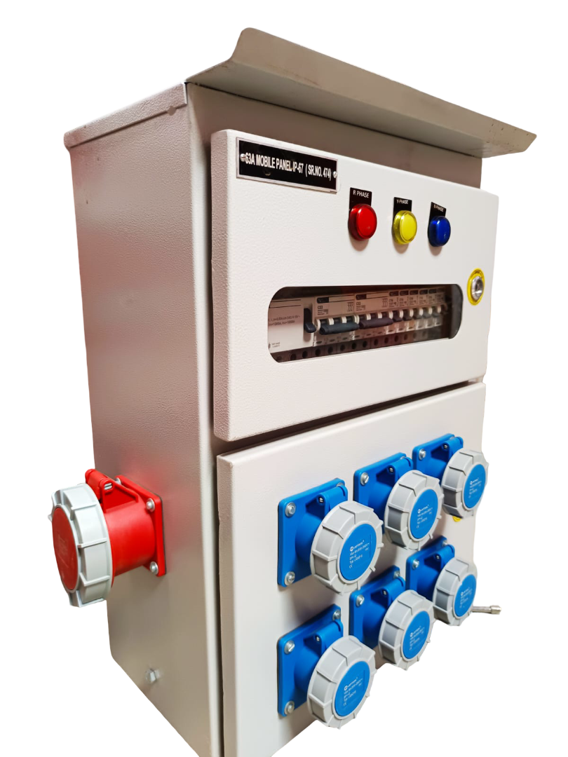 63A MOBILE PANEL 440V & 230V AC